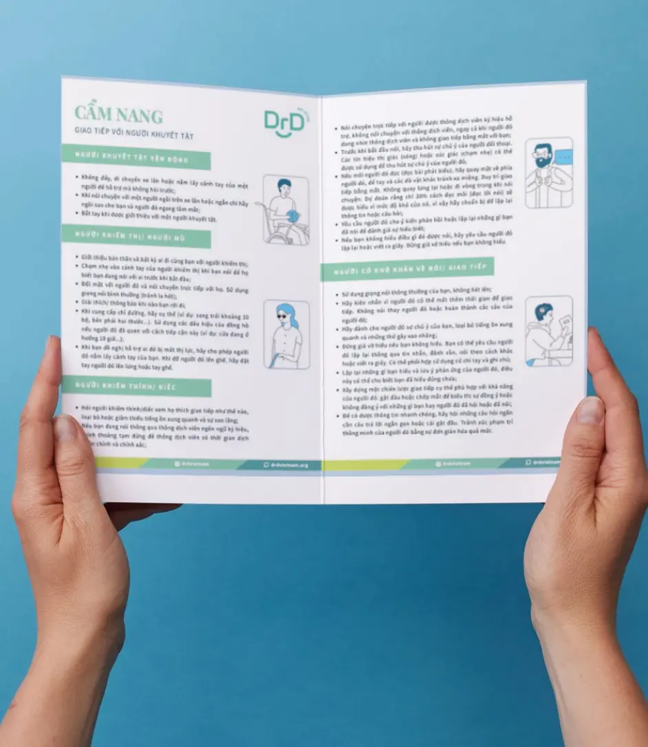 Cẩm nang giao tiếp với người khuyết tật