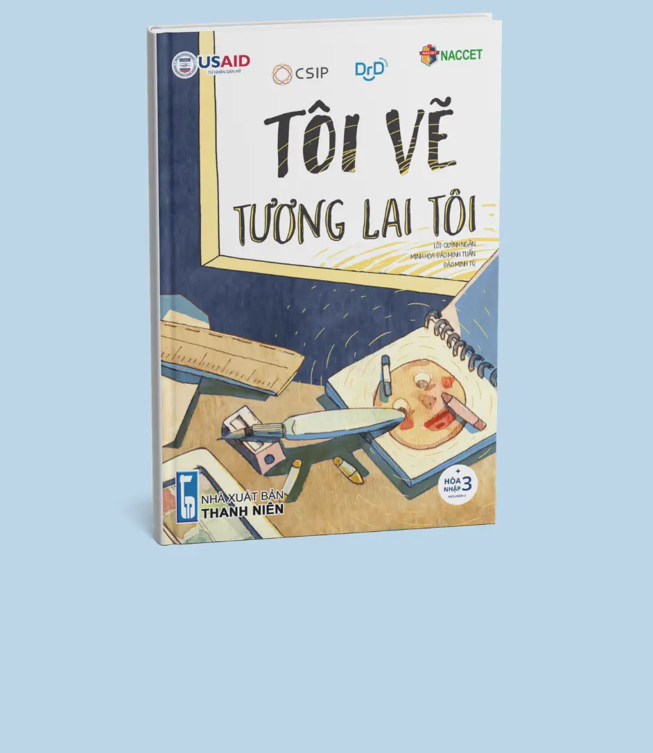 Sách tranh: Tôi vẽ tương lai tôi